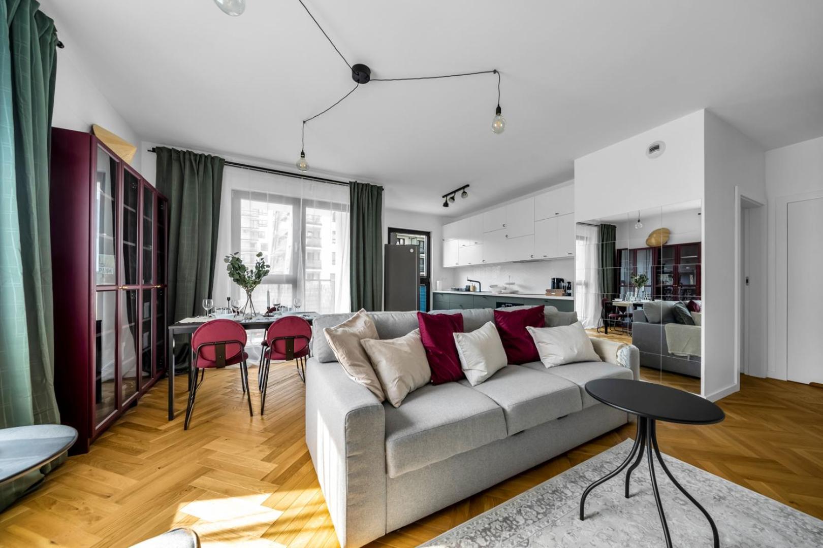 Skierniewicka Apt - Parking, Workspace, Balcony - By Rentujemy Warszawa Exteriör bild