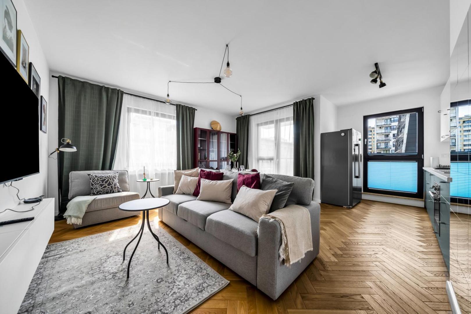 Skierniewicka Apt - Parking, Workspace, Balcony - By Rentujemy Warszawa Exteriör bild