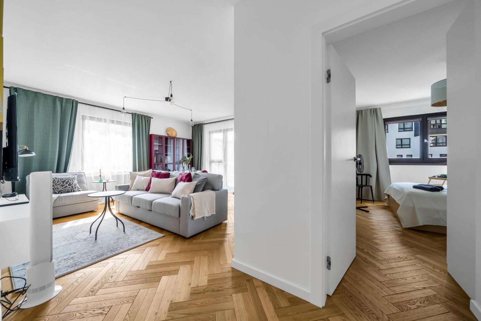 Skierniewicka Apt - Parking, Workspace, Balcony - By Rentujemy Warszawa Exteriör bild